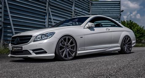 mercedes benz cl    revamp  revised stance  wheels carscoops