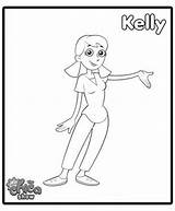 Chica Show Coloring Pages Kelly Kids Color Printable Sproutonline sketch template