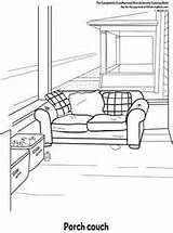 Coloring Porch 300px 19kb Book sketch template