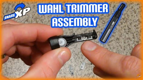 wahl body hair trimmer assembly youtube