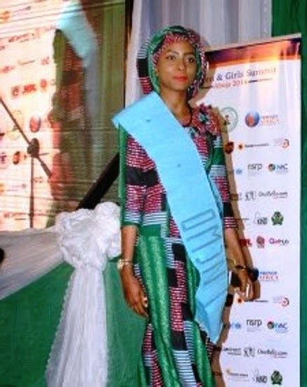 kannywood actress maryam booth becomes the first women and girls summit