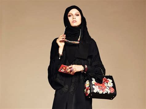 dolce and gabbana s launches hijab and abaya collection for muslim women