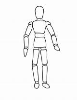 Outline Body Human Printable Drawing Sketch Cliparts Coloring Blank Mannequin Outlines Attribution Forget Link Don Fashion Colouring sketch template