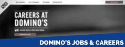 dominos application  careers job requirements interview