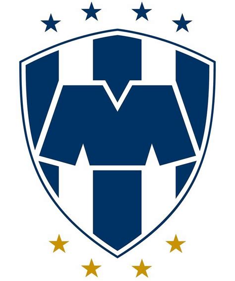Escudo Cfm Rayados De Monterrey Escudos De Equipos Club De Fútbol