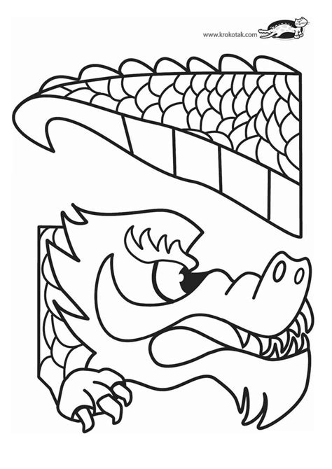 epingle par sur rajz dragon chinois dessin activite manuelle