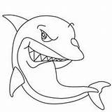 Coloring Mako Shark Pages Sea Animals Drawing Shortfin Sharks Getdrawings Getcolorings Kids Color Animal Creatures Smiling sketch template