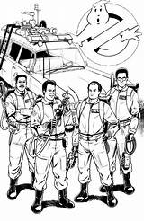 Ghostbusters Coloring Pages Ghost Busters Real 1984 Sheets Party 2021 Wonder Characters Movie Movies Choose Board sketch template