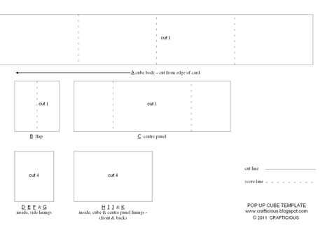 crafticious pop  exploding cube card tutorial