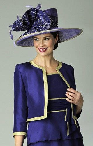 fabulous formal daywear design   royal bluepurple  gold trim  presen withou