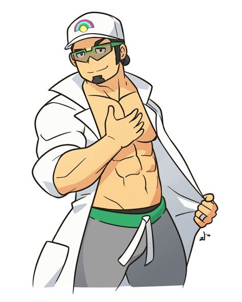 Pokemon Professor Kukui Gay