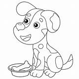 Kolorowanki Piesek Psy Pets Pieski Drukowania Psów Buda Dziecka Spacerze Planetadziecka sketch template