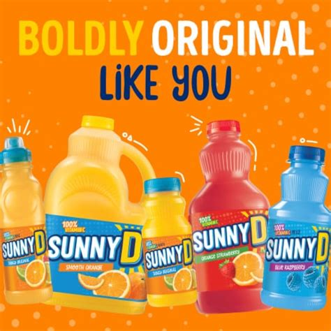 sunnyd tangy original orange juice drink  gal qfc