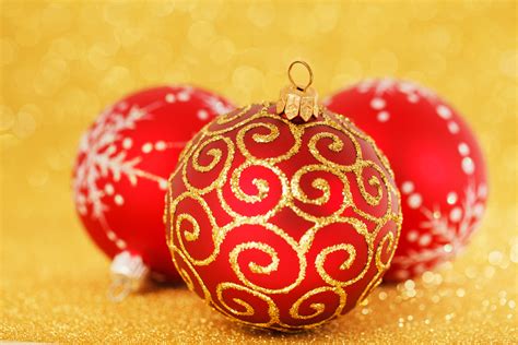 red christmas decoration  stock photo public domain pictures