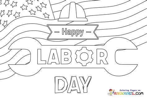 labor day coloring pages