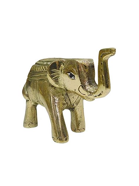 buy elephant statue elephant decorative figurine  home decor elephant brass statue  office