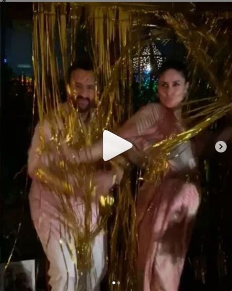 Kareena Kapoor Khan And Saif Share A Kiss As They Celebrate Latter’s