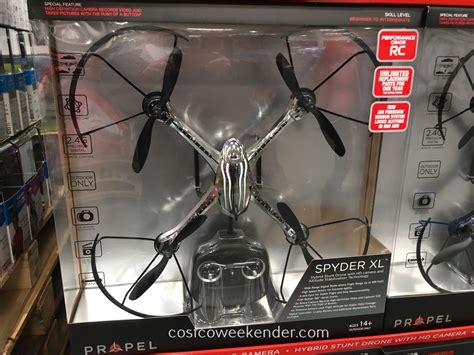 propel spyder xl hybrid stunt drone  hd camera costco weekender