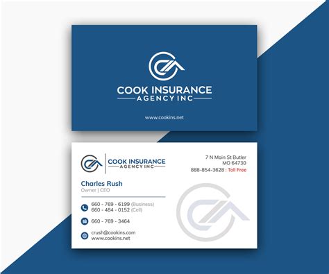insurance card business insurance agency       pack white business card zazzle
