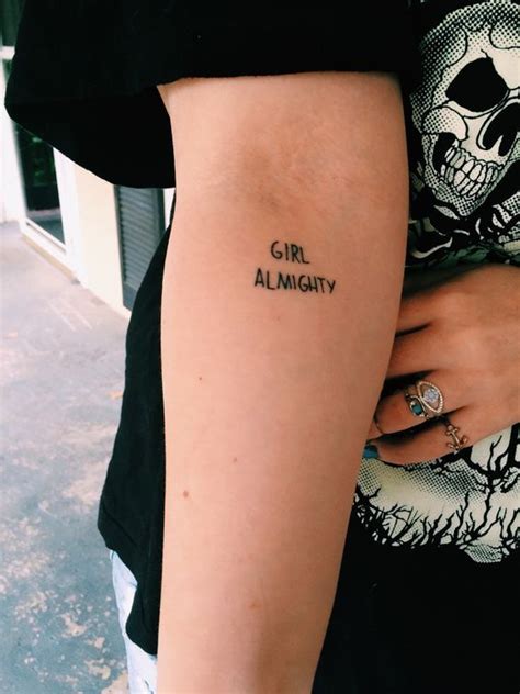 Feminist Tattoos To Empower And Celebrate Girl Power