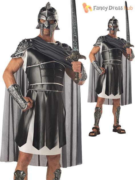 homme deluxe guerrier spartiate gladiateur grecque romaine costume déguisement tenue ebay