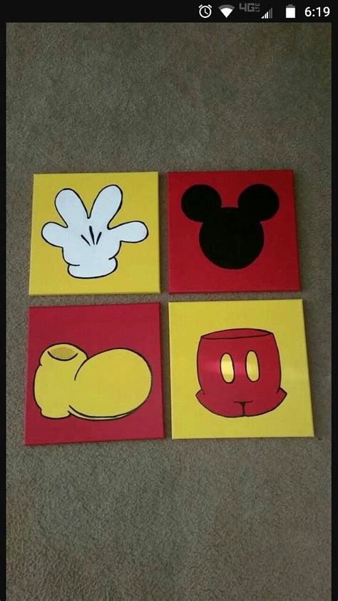 mickey mouse paint