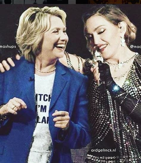 madonna offers oral sex to hillary clinton voters the