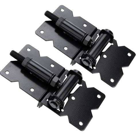 buy dreamxiang  closing gate hinges adjustable heavy duty hardware  degree gate hinges kit