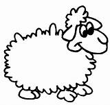 Schaf Schafe Oveja Mouton Coloriage Animal Malvorlage Domba Mewarnai Ausmalbild Kleurplaten Gratis Ovejas Dickes Malvorlagen Bewegende Schapen Animaux Pecora Pecore sketch template