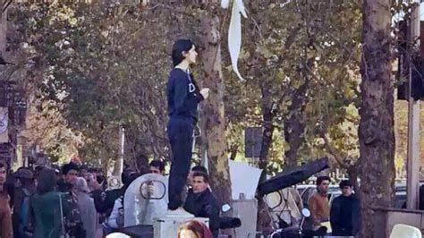 iran releases the ‘inqlab street girl after popular pressure al