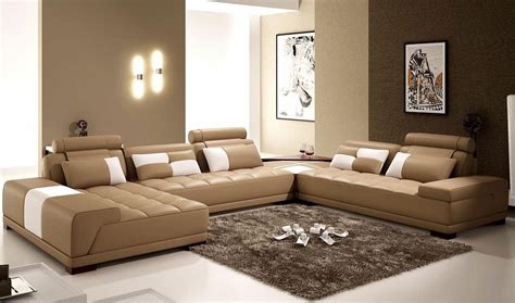 interior   living room  brown color features   interior examples