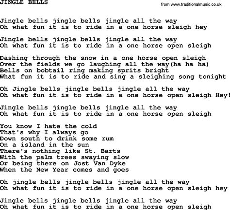 jingle bells lyrics