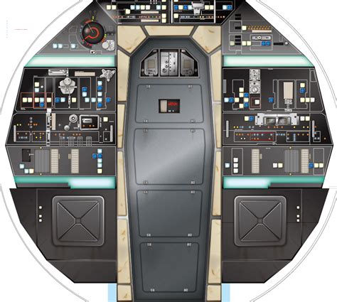 Millennium Falcon Cockpit From Uhu02 Zealot