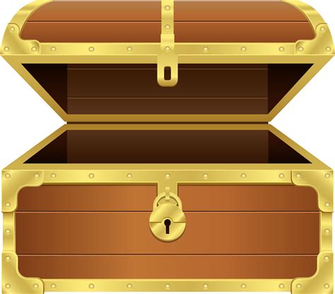 treasure chest clipart design illustration  png
