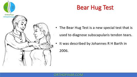 bear hug test easy explained orthofixar  bear hug hug