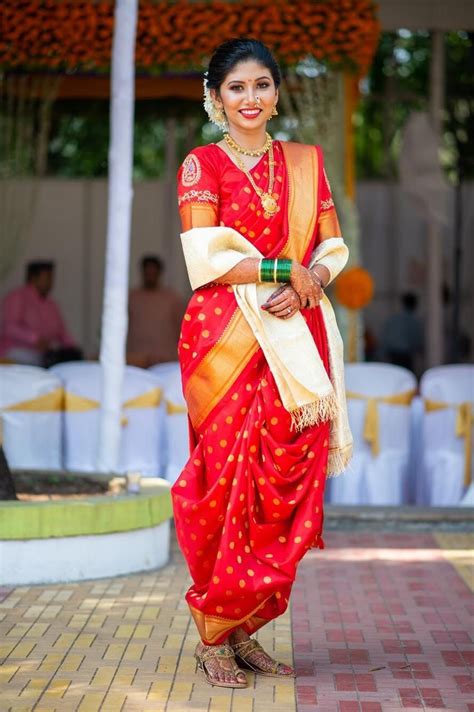 maharashtrian bridal looks that are inspiration worthy wedmegood