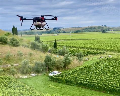 xag drones  vineyards  wine growing safer  easier