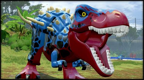 lego jurassic world blitz rex custom dinosaurs lego jurassic
