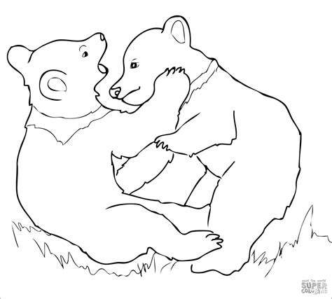 bear coloring pages coloringbay