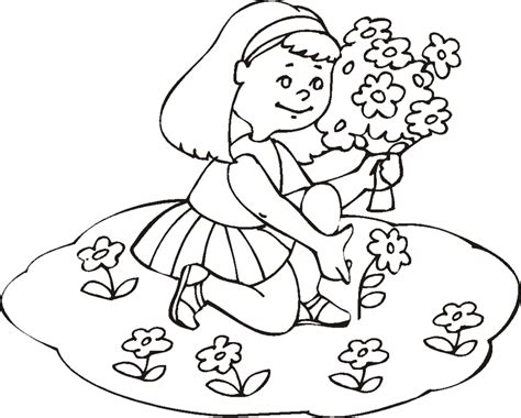 coloring pages  summer fun  flowers  girls  coloring