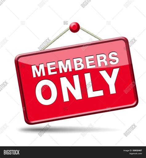 members  icon sign image photo  trial bigstock