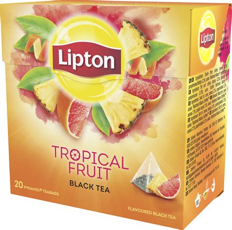 svart te tropical fruit  pack lipton coop