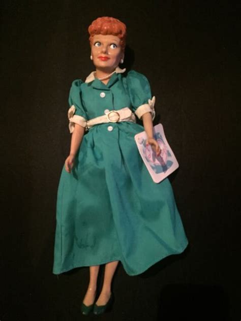 i love lucy doll cbs heritage mint vinyl 1988 hang tag 14 5in lucille