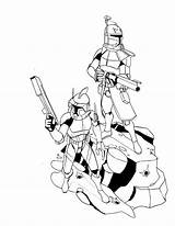 Wars Clone Cody Commander Trooper Konabeun Maul Printesa Planse Colorat Kitty Genial Okanaganchild sketch template
