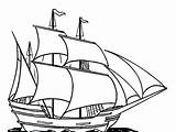 Ship Galleon Drawing Pages Coloring Boats Clipartmag sketch template