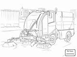 Forklift Drawing Coloring Getdrawings sketch template