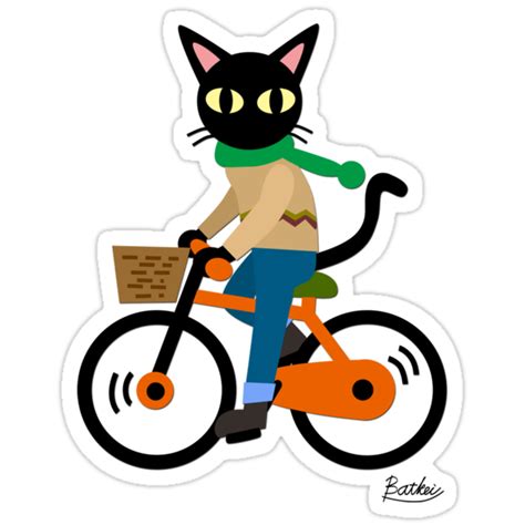 Cycling Stickers By Batkei Redbubble