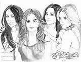 Liars Pretty Little Drawing Pll Coloring Pages Colouring Kristina Drawings Desenhos Aria Fanart Serie Liers 14th Uploaded April Which Series sketch template
