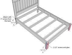 build  twin bed frame   build  life