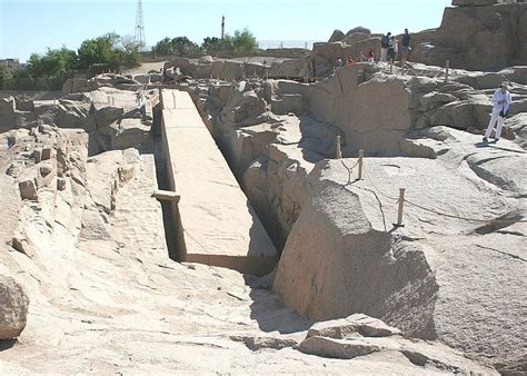 unfinished obelisk prove  ancient egyptians  advanced technology learning mind